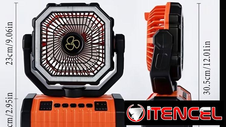 VENTILADOR RECARGABLE DE 20,000 mAh