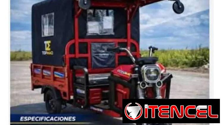 TRICICLO TOPMAQ 2026 (CON TECHO)