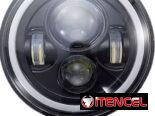 Pareja de pantallas LED proyectores de lupa de calidad de 7 pulgadas para Lada 1200, Carros americanos es la grande la d