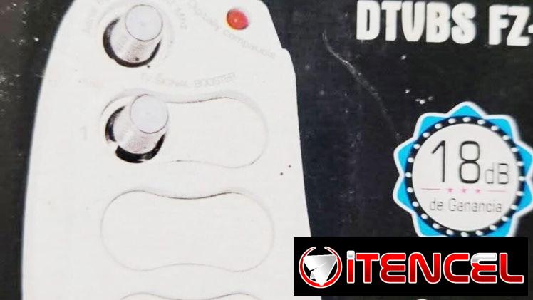 Amplificador de señal para TV o Booster. marca RUNCH, en perfecto estado