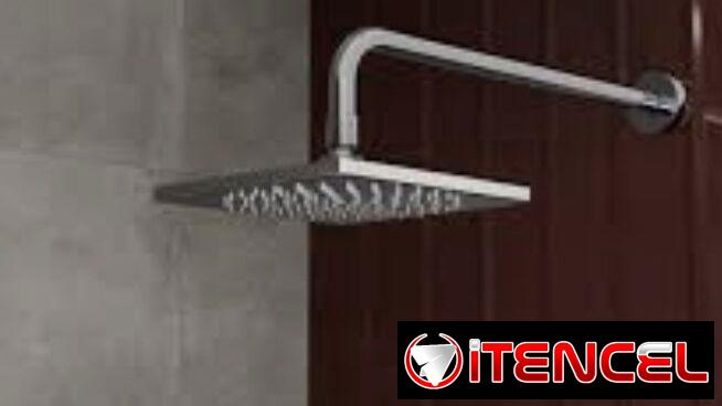 Plafón cuadrado de 8 pulgadas anticalcario para ducha