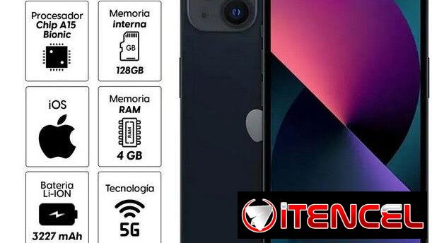 Vendo iPhone 13 📱 NUEVO en caja liberado por Rsim mica anti espia de regalo