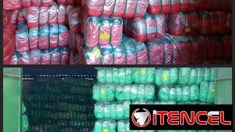 Almacen de pacas de ropa