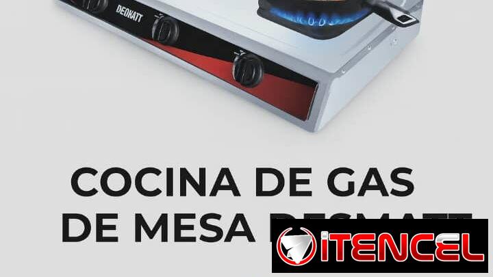 3 QUEMADORES COCINA DE MESA