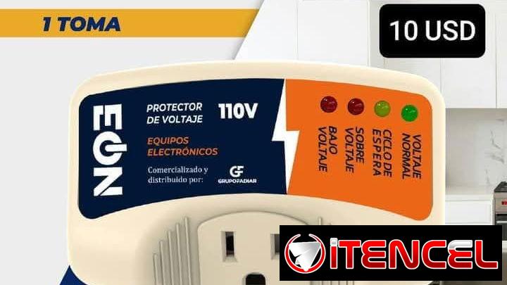 Protector de voltaje marca Eón