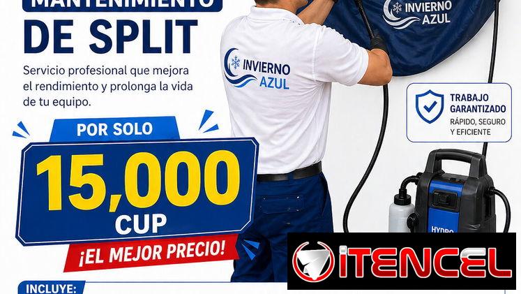 Mantenimiento / Limpieza de SPLIT (aire acondicionado) con manta protectora
