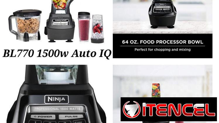 Batidora ninja Bl770 1500w 4 vasos nueva sellada en caja