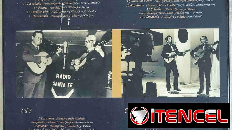 Álbum de lujo con 4 CD de cantores colombianos famosos e icónicas canciones, nuevo en 2000 cup