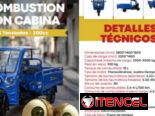 Triciclo de combustión con cabina es de 7 toneladas