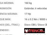 En venta MOTO NEGRA KRATHOS 250 CC NUEVA A ESTRENAR CON GARANTÍA $3260 9.5L >110km/h