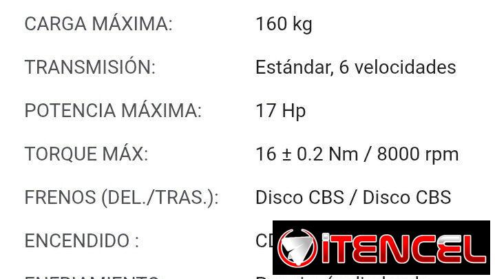 En venta MOTO NEGRA KRATHOS 250 CC NUEVA A ESTRENAR CON GARANTÍA $3260 9.5L >110km/h