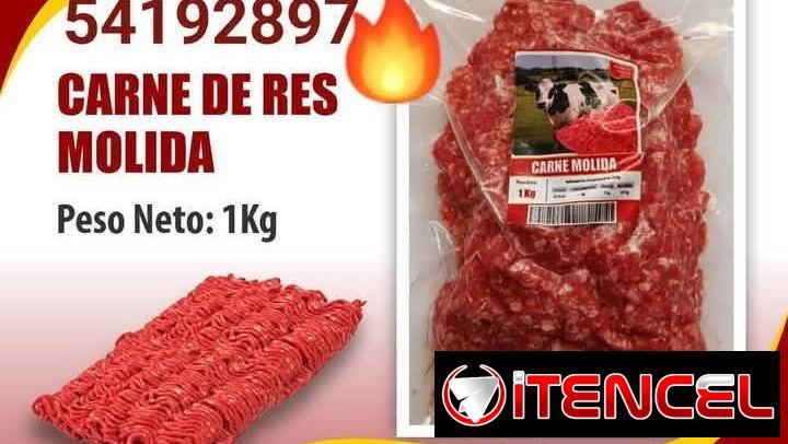 Carne molida de res o picadillo de res
