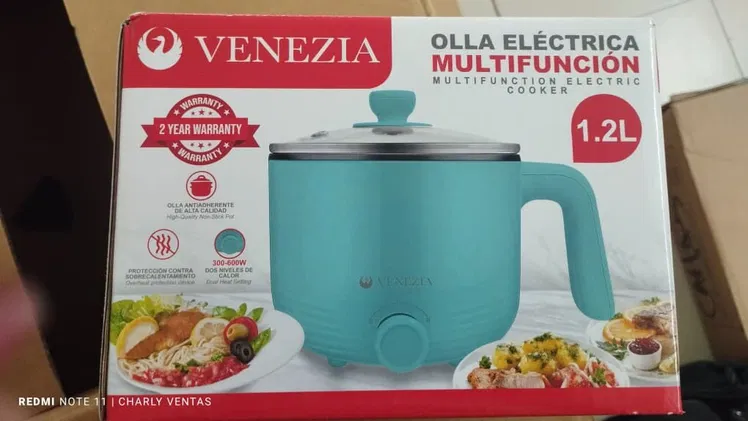 OLLA/SARTEN ELÉCTRICO MULTIUSO 1.2L IDEALES PARA ECOFLOW