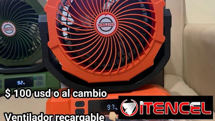 Ventiladores Recargables p50 de 40 000 mha
