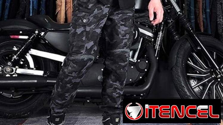 🏍️ Pantalón camuflaje para hombre, ideal para montar moto – Estilo militar – Cómodo y con mucha presencia