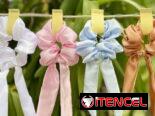 Gorros de satin por encargo y felpas scrunchies