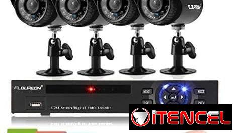 Sistema de Vigilancia de 4 camaras FLOUREON