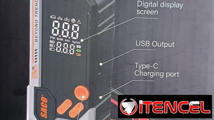 Compresor portátil y impulsador de batería en 80 USD playa