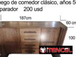 Juego de comedor antiguo en venta
