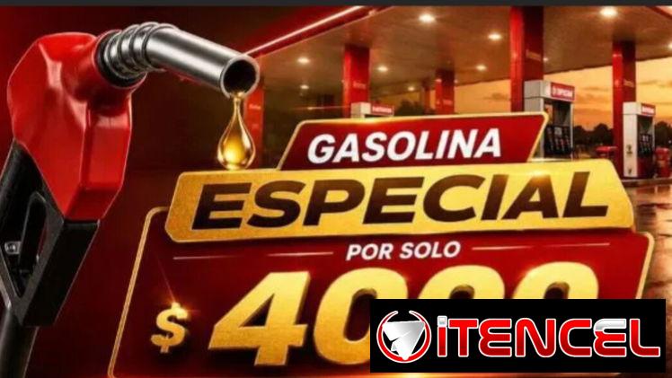 Gasolina ⛽️ especial- 4000 cup x litro