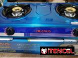 Cocina de gas de dos hornillas marca Milexus en venta