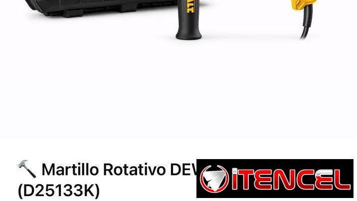 Martillo Rotativo DEWALT SDS 1″ (D25133K) NUEVO EN CAJA