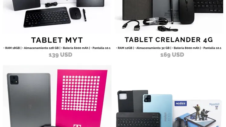 🔆Tablets 4G en venta❕Pone su linea y ✔️ multifuncional. Variedad de Modelos🚫