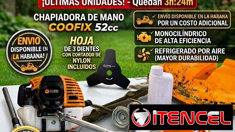 Chapiadora COOFIX 52cc precio 110 USD