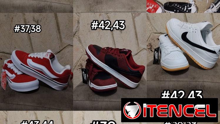 Tenis de hombre y de mujer