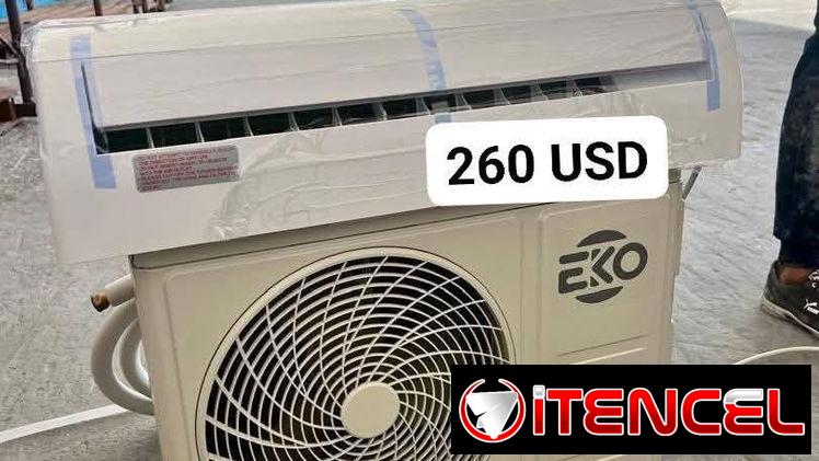 🔸 SPLIT EKO 1T CON TODOS LOS ACCESORIOS, BASE Y REGULADOR DE VOLTAJE – 260.00 USD wa.me/55991606