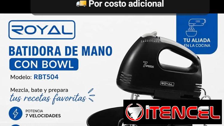 Batidoras de mano y Merenguera Mezcladora con bowl