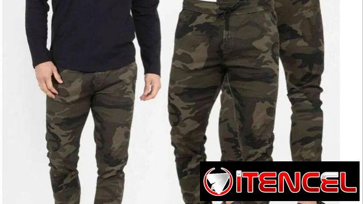 🏍️ Pantalón camuflaje para hombre, ideal para montar moto – Estilo militar – Cómodo y con mucha presencia