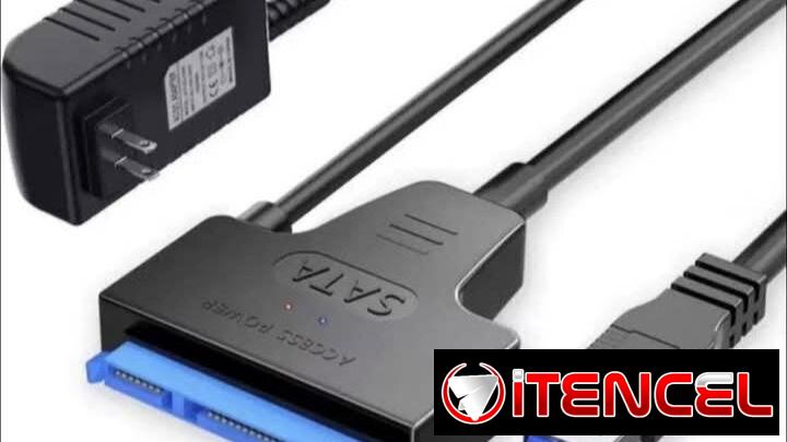 Adaptador USB-SATA o Interfaz para disco duro 3.5″