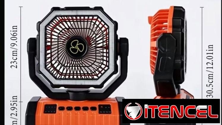 Ventilador recargable