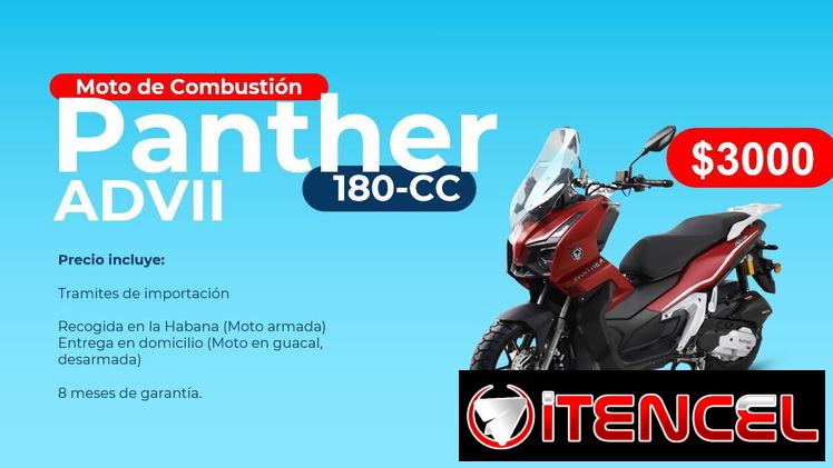 Moto de combustión Panther ADVII 180 cc