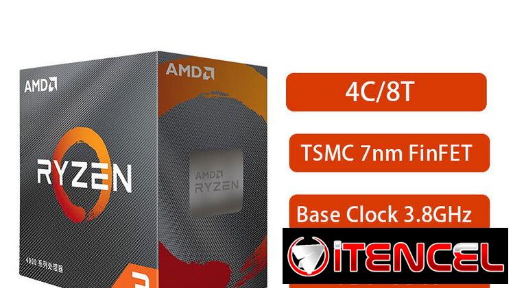 AMD Ryzen 3 4100 4.0Ghz 4n/8h 12MB cache. Best Performance. Exclusivo❗❗