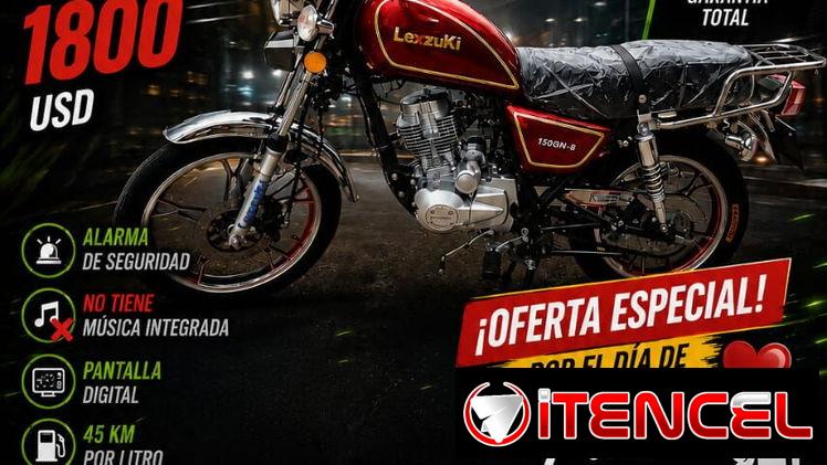 Moto de combustión Lexsuki 150cc 0km 🏍️