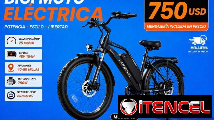 Bicicleta eléctrica 48volt (15AH)