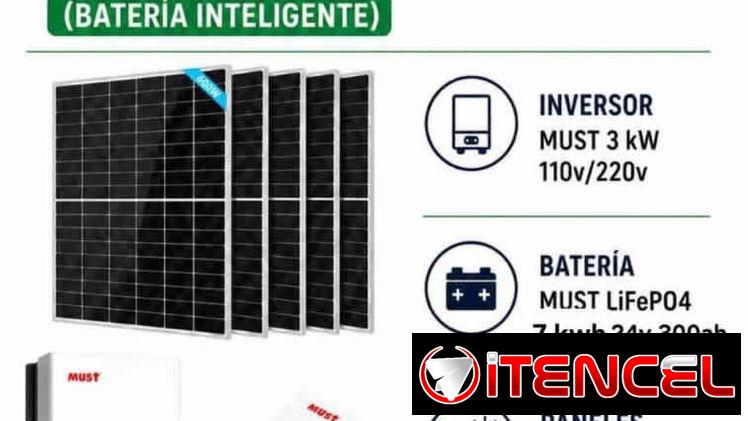 Kit solares con paneles
