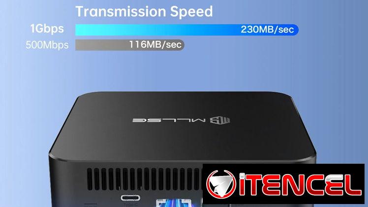 🚀 Mini PC MLLSE M2 Pro | 8GB RAM | 128GB SSD | 4K Ultra Slim