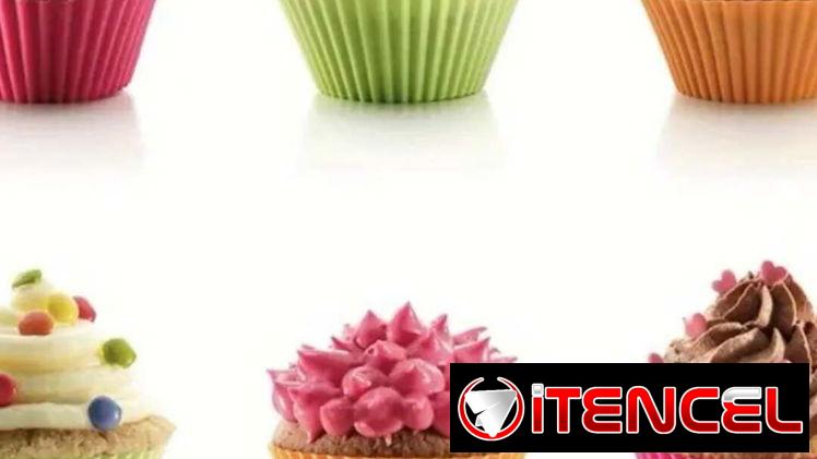 Moldes de silicona para cupcakes 10 por SOLO 1800 CUP.