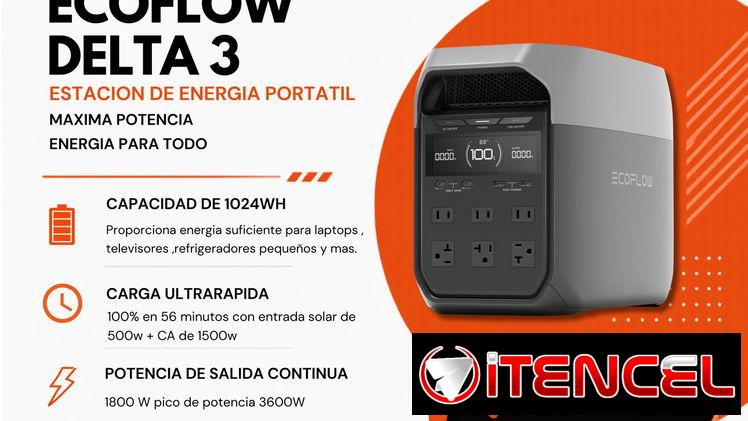 EcoFlow DELTA 3 Nueva | Estación de Energía Portátil 1024Wh en La Habana