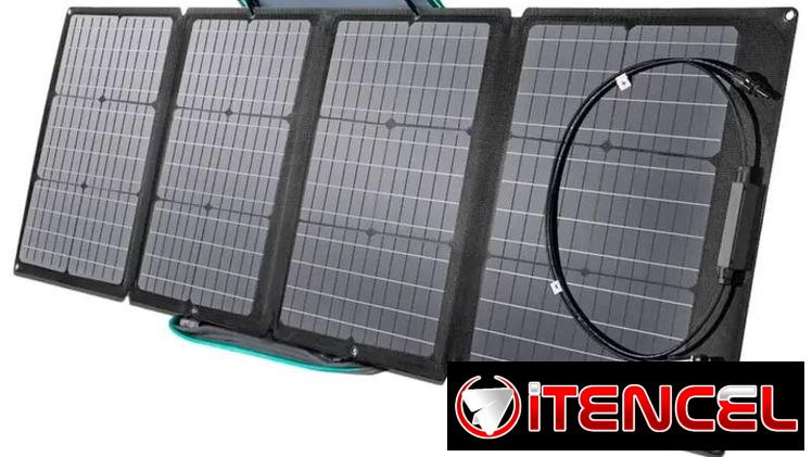 Panel Solar Portátil ECOFLOW 110W , Plegable, Impermeable IP68