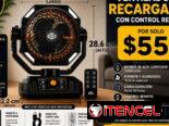 ventilador recargable Eko tipo F6