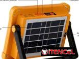 Lámpara solar portátil