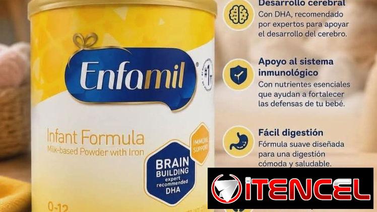 Enfamil amarilla para bebés de 0 a 12 meses