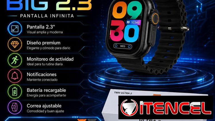 Reloj Inteligente ⌚ Smart Watch BIG 2.3 / T900 Ultra 2 precio 18$