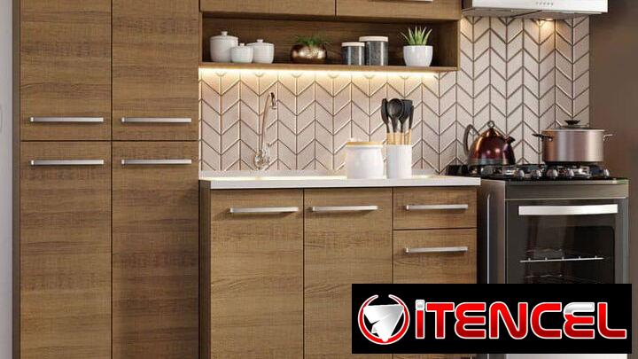 Estantes de cocina y de televisor