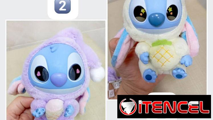 LABUBU MODELO STITCH LLAVERO CON FRUTA