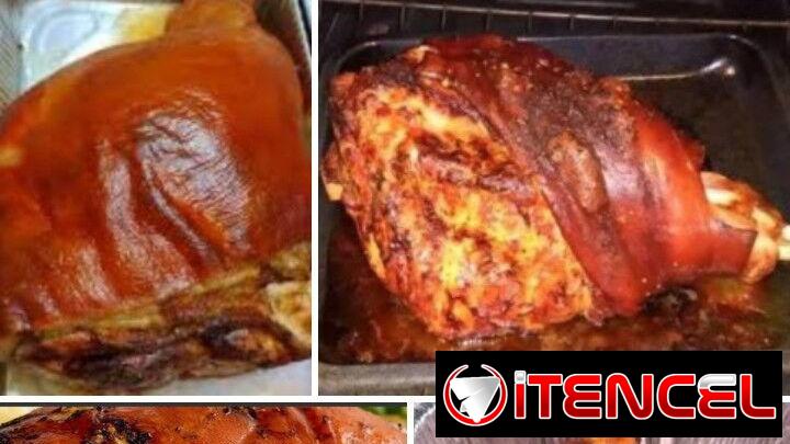 CENAS DE CERDO ASADO Y ARROZ FRITO ESPECIAL VARIADA COMIDA CHINA